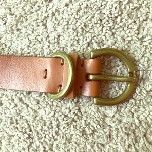 Ann Taylor LOFT camel belt, size Medium
